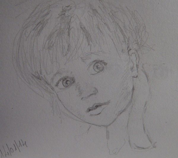esquisse enfant